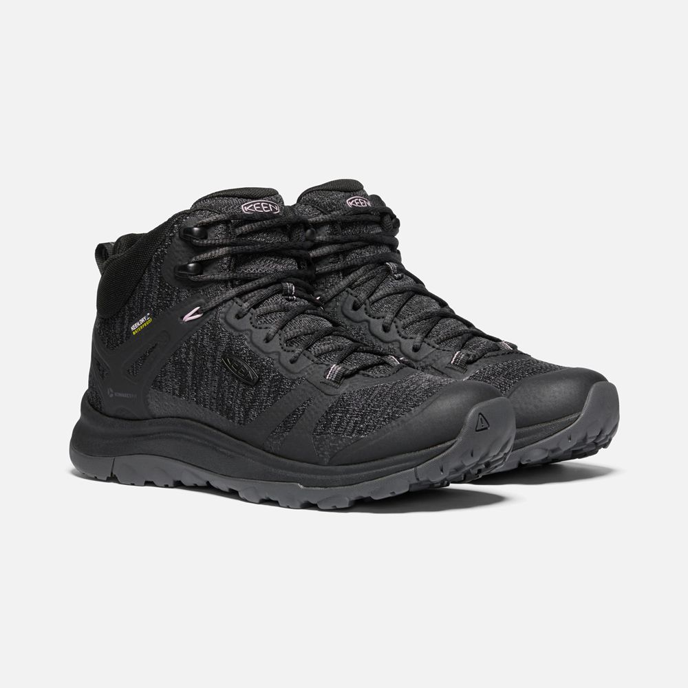 Bottes de Randonnée Keen Femme Noir | Terradora Ii Waterproof | VPSFC-9430